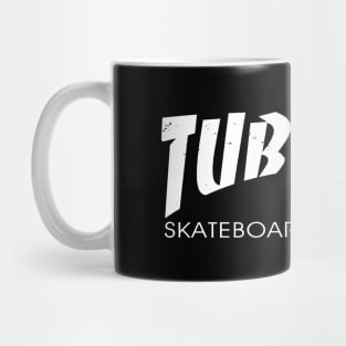 Skateboarding Retro 80's Sci-fi Tv Show Quoted Logo Parody Mug